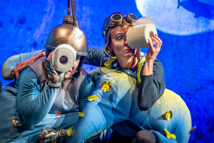 Stückbild - Flunkeln im Dunkeln - Gastspiel Mittelsächsisches Theater Freiberg