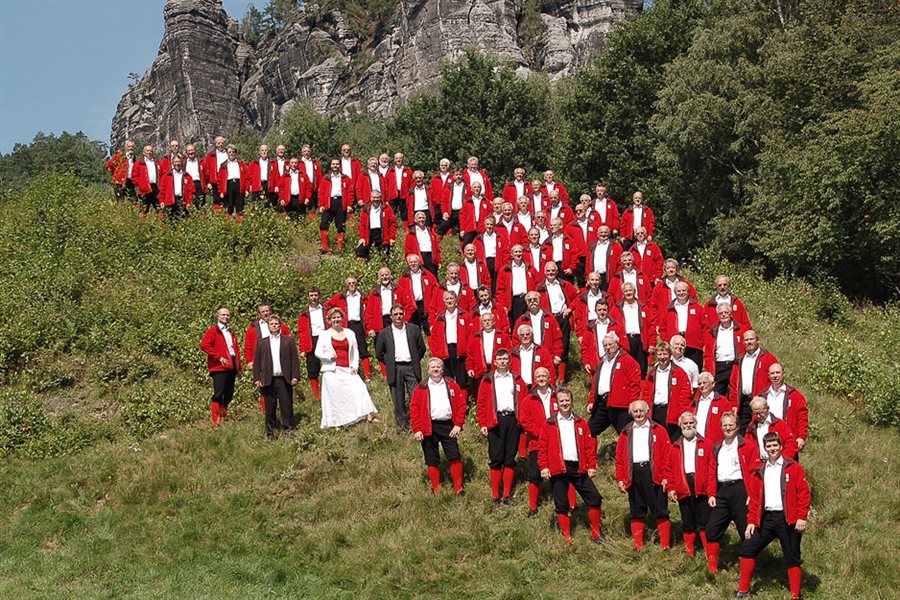 Stückbild - Konzert des Sächsischen Bergsteigerchores 