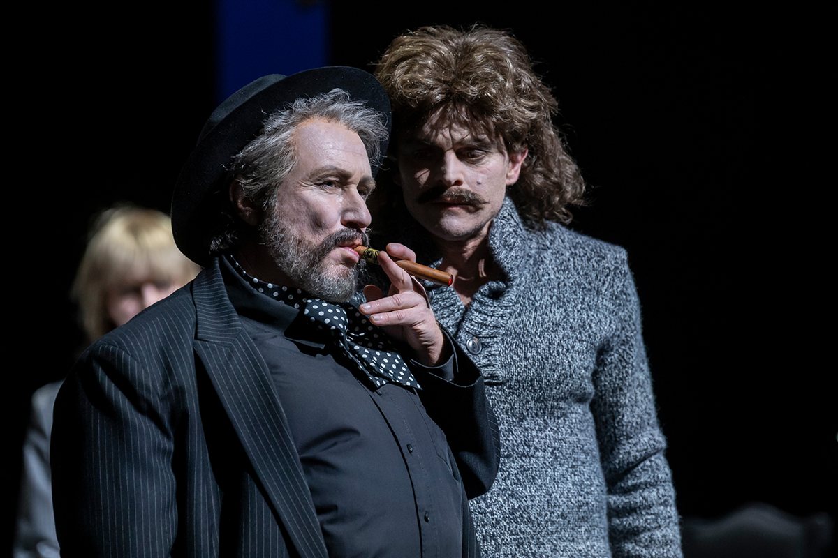 Orson Welles probt Moby Dick 3