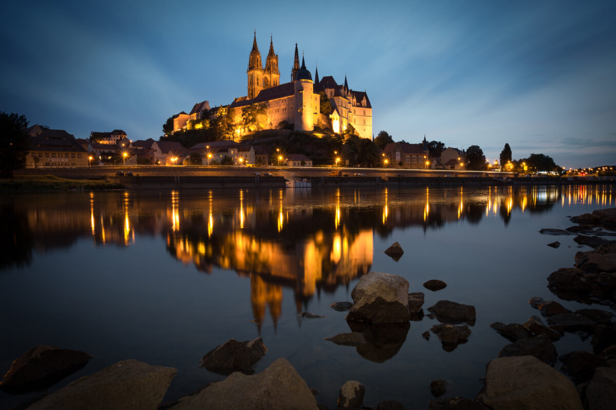 Meissen Silhouette | © Schlösserland Sachsen | Fotograf: Sebastian Rose