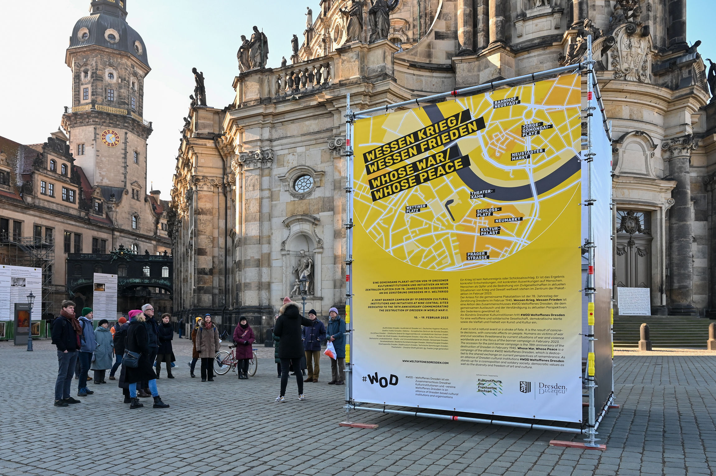 #WOD – Weltoffenes Dresden / Plakataktion bis zum 19. Februar - zum Beitrag
