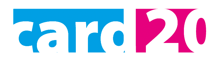 Das Logo von card 20 - Link zum Ticketshop