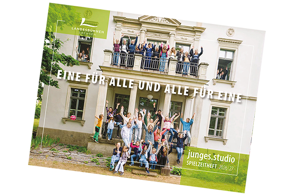 Landesbühnen Sachsen - Junges Studio Spielzeitheft - Link zum Spielzeitheft als PDF